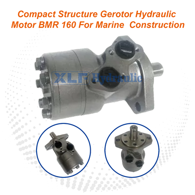 Compact BMR 160 Gerotor Hydraulic Motor - For Marine & Construction