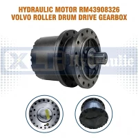 Hydraulic Motor RM43908326 Volvo Roller Drum Drive Gearbox SD115, SD115b/SD135b, SD115D/SD115f, SD116dx/SD116f, SD122, SD135